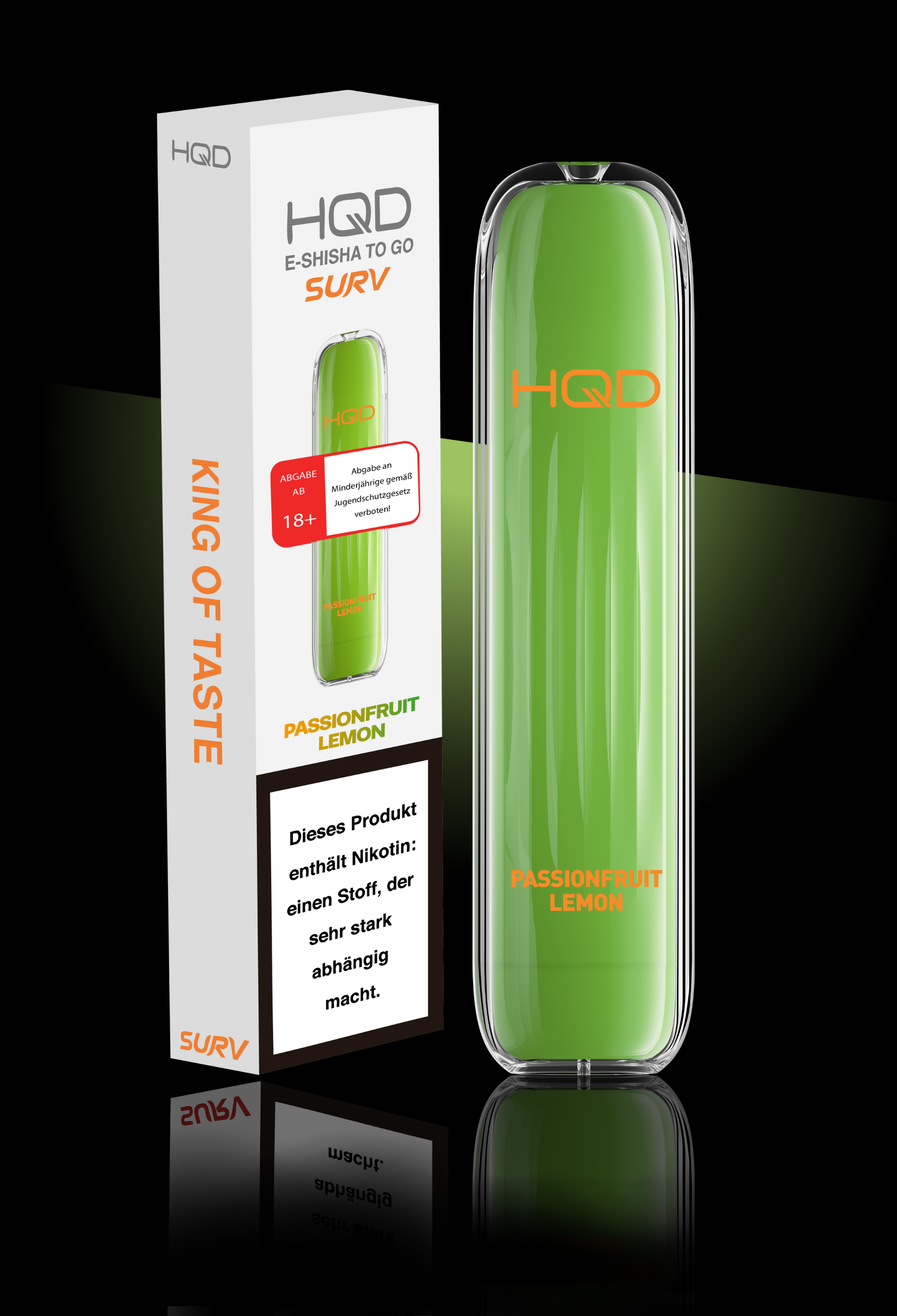 E Shisha Hqd HQD Wave/Surv 600 Einweg E-Zigarette - Black Ice E Shisha Hqd HQD Wave/Surv 600 Einweg E-Zigarette - Black Ice