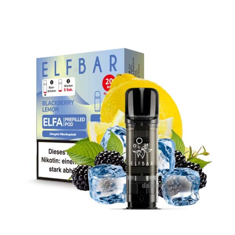 Elfbar Pods Liquid ELFA Liquid Pod 2er Pack Elfbar Pods Liquid ELFA Liquid Pod 2er Pack